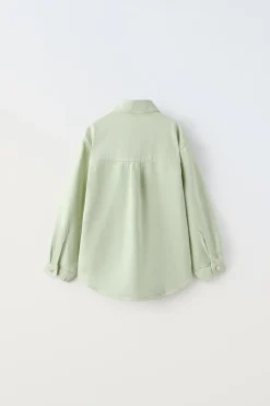 Niños ZARA 6 - 14 Años·Total Look<SOBRECAMISA FLUIDA