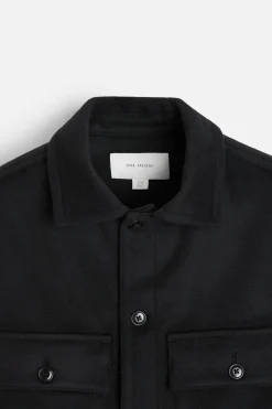 Fashion SOBRECAMISA LANA FRANELA Hombre Sobrecamisas