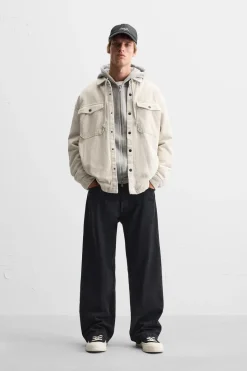 Hot SOBRECAMISA PANA ACOLCHADA Hombre Sobrecamisas