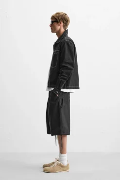 Best SOBRECAMISA PESPUNTES CONTRASTE Hombre Sobrecamisas