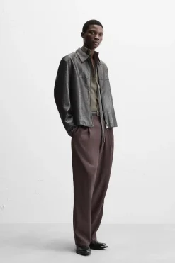 Online SOBRECAMISA PIEL GRABADA Hombre Piel