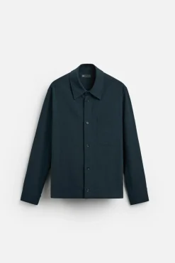 Discount SOBRECAMISA SEERSUCKER ALGODÓN - LINO Hombre Sobrecamisas