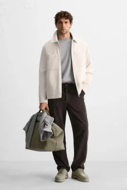 Fashion SOBRECAMISA SOFT BOLSILLOS Hombre Sobrecamisas