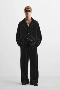 Online SOBRECAMISA TERCIOPELO Hombre Camisas