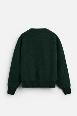 Discount SOBRECAMISA TEXTURA BOUCLÉ Hombre Jerséis / Chaquetas|Sobrecamisas