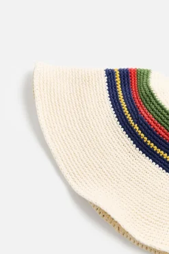 Clearance SOMBRERO CROCHET BANDAS Hombre Accesorios