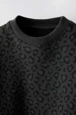 Niños ZARA 6 - 14 Años·Sudaderas<SUDADERA ANIMAL PRINT