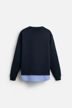 Sale SUDADERA BAJO COMBINADO Hombre Sudaderas