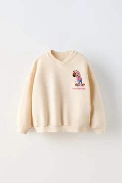 Niños ZARA 1½ - 6 Años·Sudaderas|1½ - 6 Años·Licencias<SUDADERA BORDADO MINNIE MOUSE © DISNEY