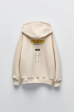 Niños ZARA 6 - 14 Años·Sudaderas<SUDADERA BORDADO PIKACHU POKÉMON ™
