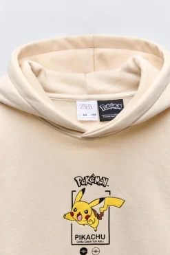 Niños ZARA 6 - 14 Años·Sudaderas<SUDADERA BORDADO PIKACHU POKÉMON ™