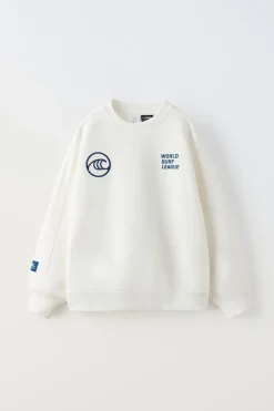 Niños ZARA 6 - 14 Años·Sudaderas|6 - 14 Años·Sudaderas<SUDADERA BORDADO WSL™