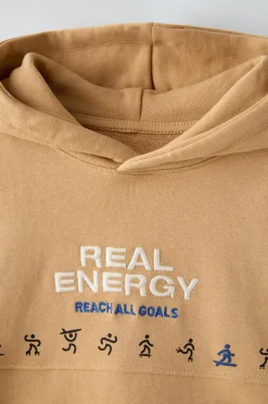 Niños ZARA 6 - 14 Años·Sudaderas<SUDADERA BORDADOS