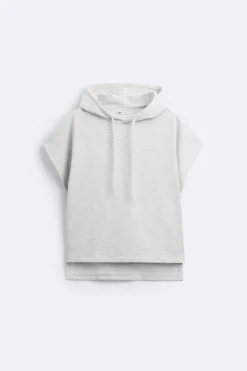 Clearance SUDADERA BOXY FIT CAPUCHA Hombre Sudaderas