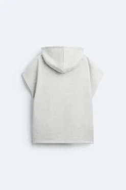 Clearance SUDADERA BOXY FIT CAPUCHA Hombre Sudaderas