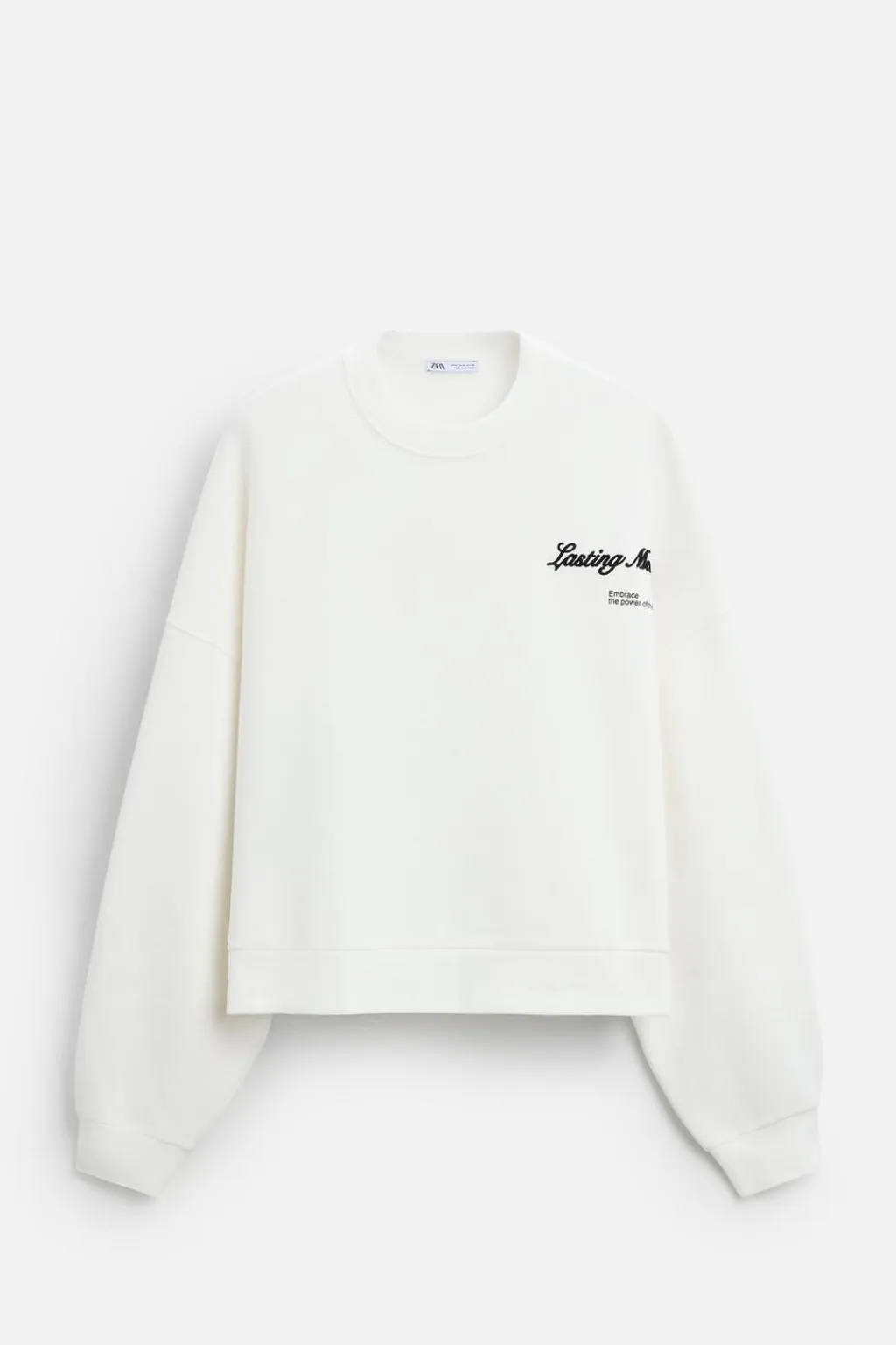 Hot SUDADERA BOXY FIT TEXTOS Hombre Sudaderas