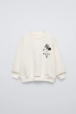 Niños ZARA 1½ - 6 Años·Sudaderas|1½ - 6 Años·Licencias<SUDADERA BRILLO MINNIE MOUSE © DISNEY