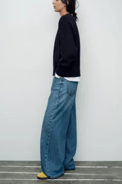 Best SUDADERA BÁSICA PUNTO LISO Mujer Cárdigan / Jerséis|Punto