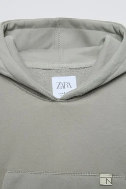 Niños ZARA 6 - 14 Años·Sudaderas<SUDADERA CAPUCHA