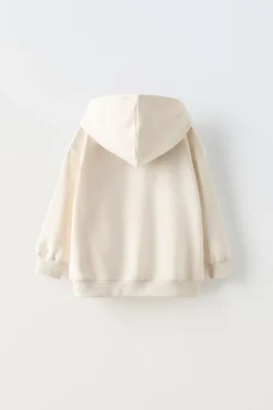 Niños ZARA 1½ - 6 Años·Sudaderas|1½ - 6 Años·Sudaderas<SUDADERA CAPUCHA BORDADO