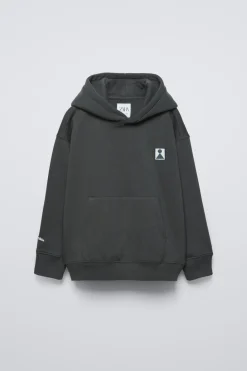 Niños ZARA 6 - 14 Años·Sudaderas<SUDADERA CAPUCHA BORDADO