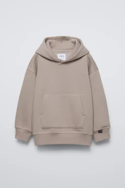 Niños ZARA 6 - 14 Años·Sudaderas<SUDADERA CAPUCHA BORDADO