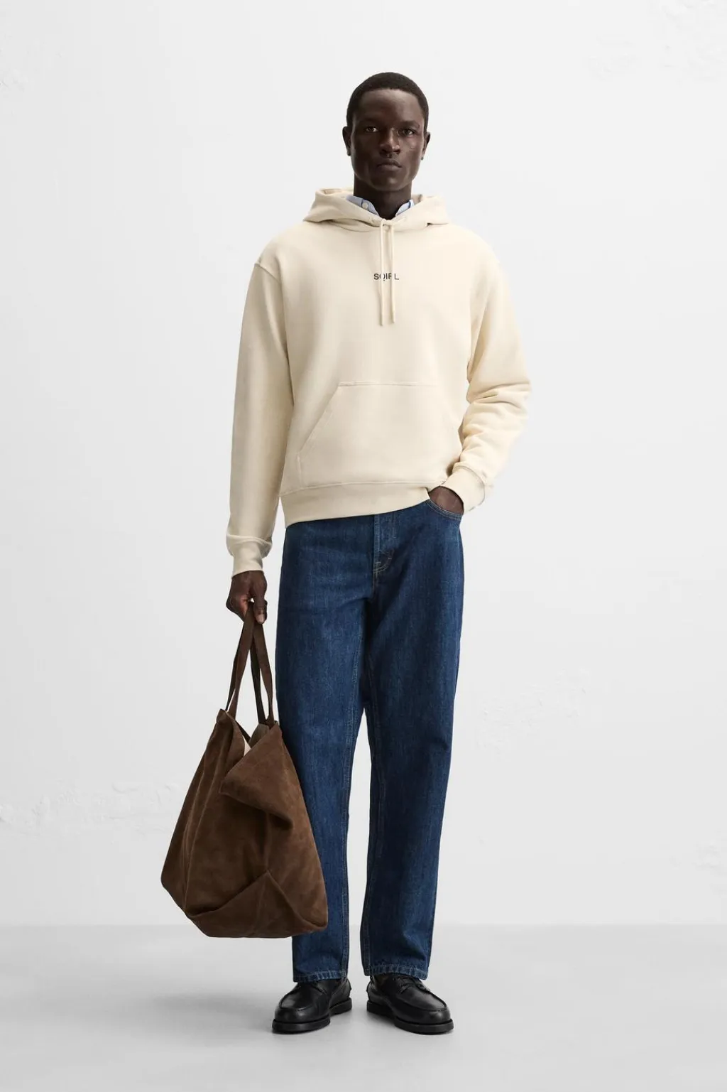 Outlet SUDADERA CAPUCHA GRÁFICOS SQIRL Hombre Sudaderas