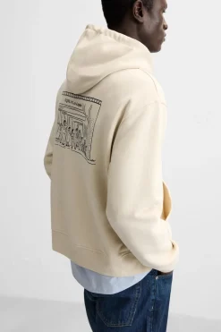 Outlet SUDADERA CAPUCHA GRÁFICOS SQIRL Hombre Sudaderas