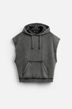 New SUDADERA CAPUCHA LAVADO Hombre Sudaderas