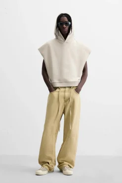 Sale SUDADERA CAPUCHA LAVADO Hombre Sudaderas