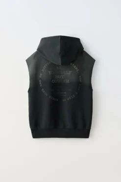 Niños ZARA 6 - 14 Años·Sudaderas<SUDADERA CAPUCHA MANGA SISA