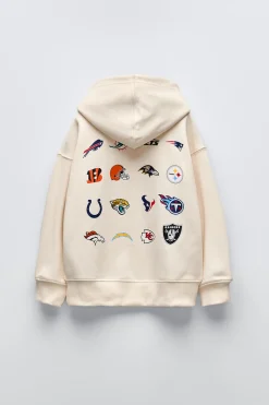 Niños ZARA 6 - 14 Años·Sudaderas|6 - 14 Años·Sudaderas<SUDADERA CAPUCHA NFL ©