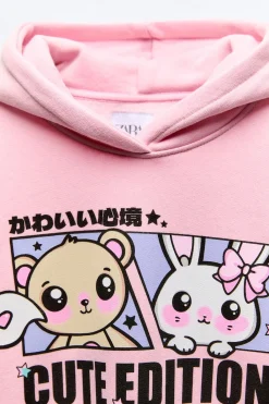 Niños ZARA 6 - 14 Años·Sudaderas<SUDADERA CAPUCHA OVERSIZE FIT