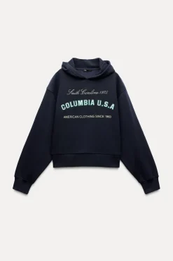 Best SUDADERA CAPUCHA TEXTO Mujer Sudaderas / Joggers