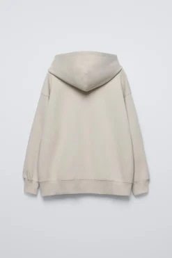 Niños ZARA 6 - 14 Años·Sudaderas<SUDADERA CAPUCHA TEXTO