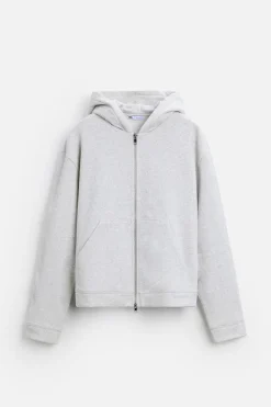 Clearance SUDADERA CAPUCHA TEXTURA Hombre Sudaderas