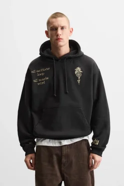 Best SUDADERA CAPUCHA X ALL CAPS STUDIO Hombre Sudaderas