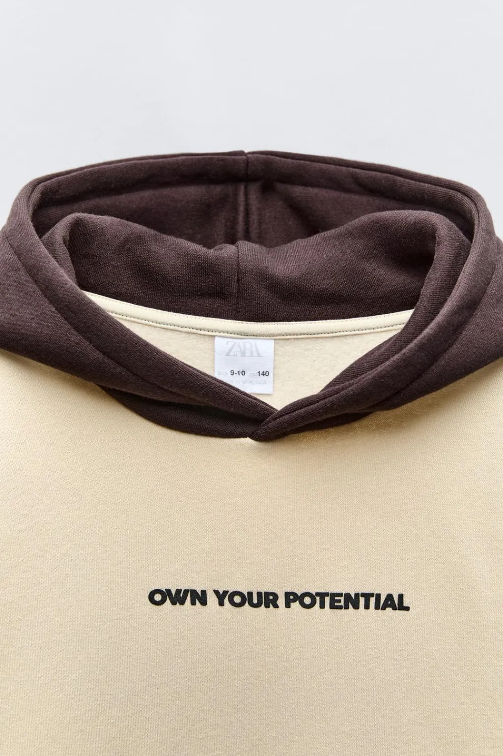 Niños ZARA 6 - 14 Años·Sudaderas<SUDADERA COLOR BLOCK ETIQUETA