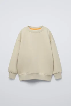 Niños ZARA 6 - 14 Años·Camisetas|6 - 14 Años·Sudaderas<SUDADERA COMBINADA CAMISETA TÉCNICA