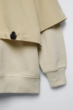 Niños ZARA 6 - 14 Años·Camisetas|6 - 14 Años·Sudaderas<SUDADERA COMBINADA CAMISETA TÉCNICA