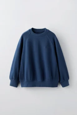 Niños ZARA 6 - 14 Años·Sudaderas|6 - 14 Años·Sudaderas<SUDADERA COMBINADA WAFFLE