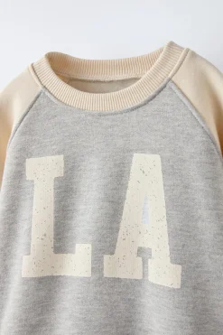 Niños ZARA 1½ - 6 Años·Sudaderas|1½ - 6 Años·Chándal<SUDADERA CONTRASTE