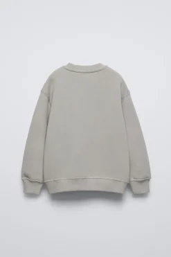 Niños ZARA 6 - 14 Años·Sudaderas<SUDADERA CORAZÓN RELIEVE