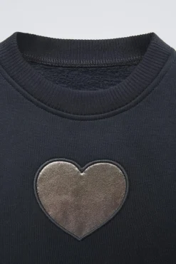 Niños ZARA 1½ - 6 Años·Sudaderas|6 - 18 Meses·Sudaderas<SUDADERA CORAZONES BRILLO