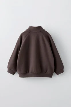 Niños ZARA 1½ - 6 Años·Sudaderas|1½ - 6 Años·Chándal<SUDADERA CREMALLERA BORDADO