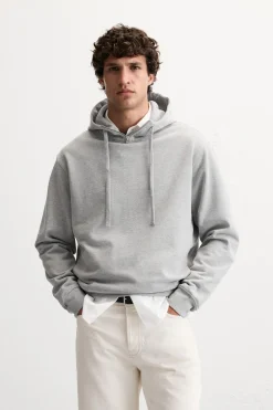 Hot SUDADERA CREMALLERA CAPUCHA Hombre Sudaderas