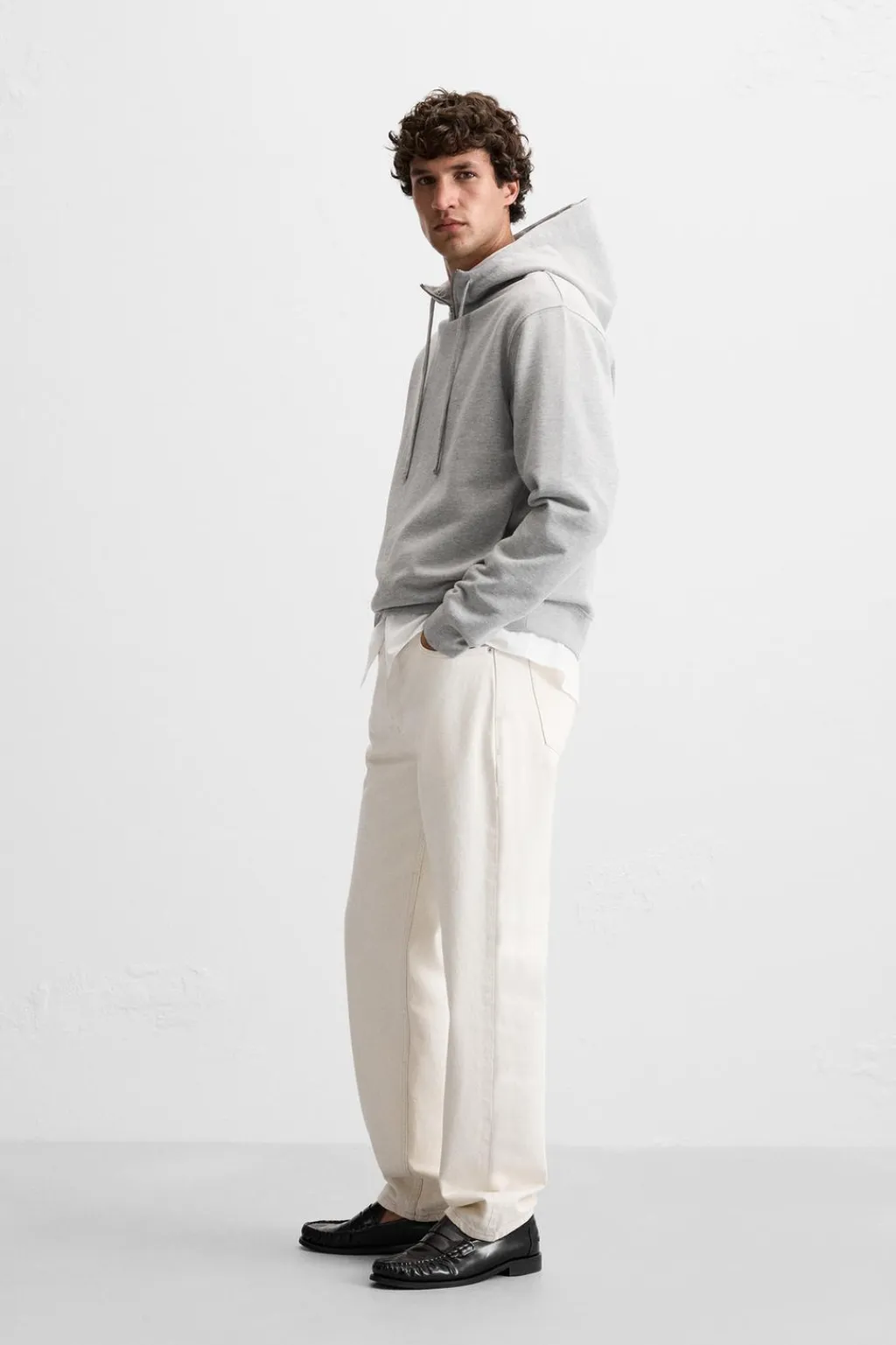 Hot SUDADERA CREMALLERA CAPUCHA Hombre Sudaderas