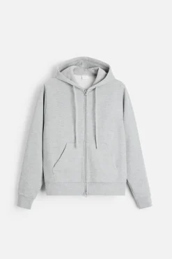 Outlet SUDADERA CREMALLERA CAPUCHA Hombre Sudaderas