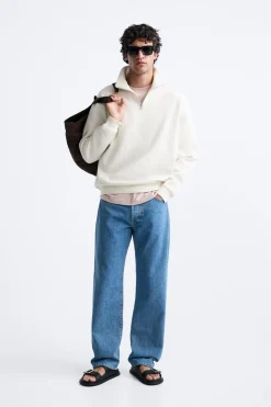 Best SUDADERA CREMALLERA CUELLO Hombre Sudaderas