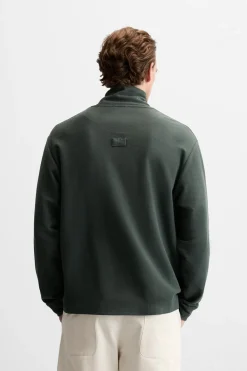 New SUDADERA CREMALLERA CUELLO Hombre Sudaderas